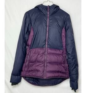 Columbia Women’s XS Blue Purple Down Jacket Long Sleeve Zip Up Puffer Coat